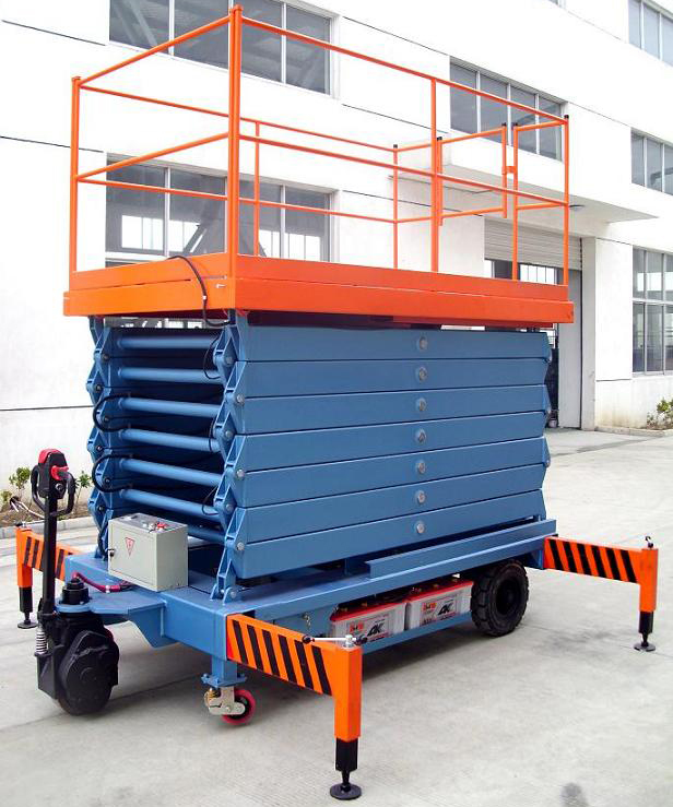 泉州助力行走剪叉式高空作业平台